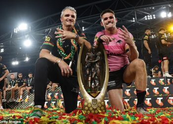 It all backfired when a three-year-old Nathan Cleary got involved