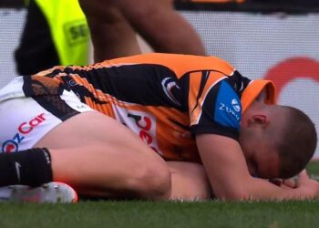 Wests Tigers star Adam Doueihi fractures skull, rushed to hospital