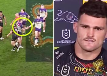 NRL sides with Storm after Panthers accuse Grant of playing for penalty