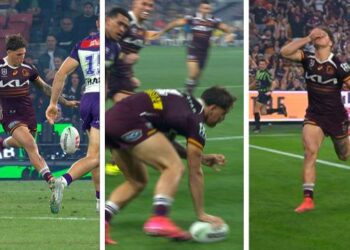 ‘Freak’ Walsh’s big Broncos statement as Storm suffer major Hughes blow: Big hits
