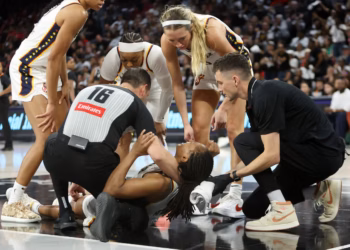 Another injury mars Indiana Fever’s semifinal exit during OT battle against Aces