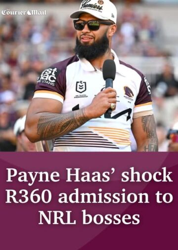 Payne Haas set to make contract call by Christmas