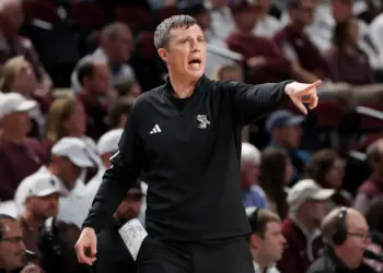 Texas A&M HC Bucky McMillan urges fans to pack Reed Arena on Saturday