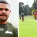 Image of Latrell Mitchell and new recruit at Rabbitohs training raises eyebrows ahead of 2026