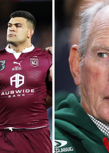 Matty Johns and Bryan Fletcher call for David Fifita to make position switch at South Sydney