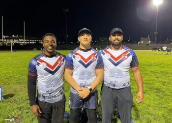 Sprint champion among LA Roosters players in US team