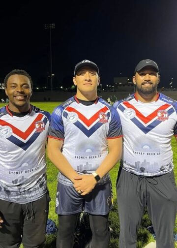 Sprint champion among LA Roosters players in US team