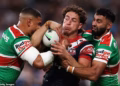 How two simple words on a scoreboard have poured petrol on the NRL’s fieriest rivalry: ‘Never seen that at an elite sporting event’