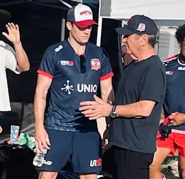 Roosters fire up after opponent stays down in Vegas 9s semi-final