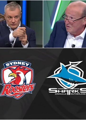 NRL 360 erupts as Paul Kent and Phil Rothfield clash over the Cronulla Sharks vs Sydney Roosters showdown