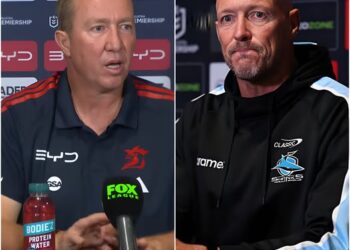 Chaos, pressure and a statement win — Trent Robinson speaks after Roosters’ stunning 34–22 comeback over the Sharks