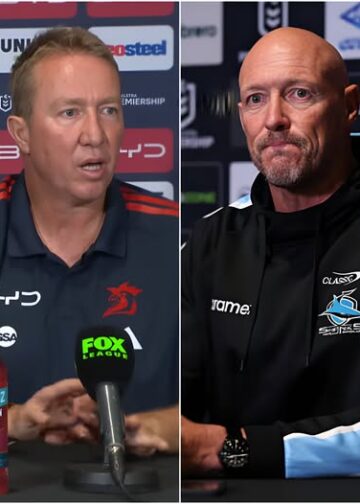 Chaos, pressure and a statement win — Trent Robinson speaks after Roosters’ stunning 34–22 comeback over the Sharks