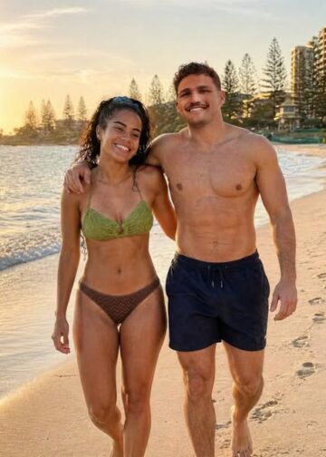 Ice cream, a Panthers jersey in Manchester, and the love story behind the NRL’s biggest contract decision