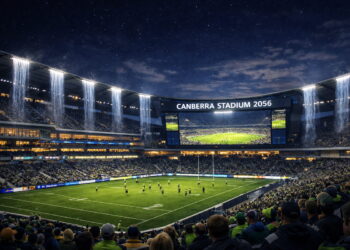 Locked in: Government finally announces plans for Canberra Stadium upgrade