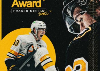 Bruins Surging Forward Wins 7th Player Award