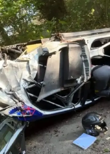 Max Verstappen’s father Jos escapes from major crash in Rally de Wallonie