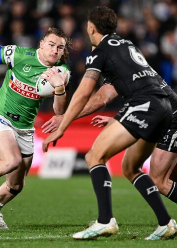 Raiders forward sent for double scan after hip-drop tackle