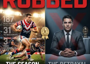 This Roosters Player Was Robbed Of The Dally M Medal — And Everyone Knows It