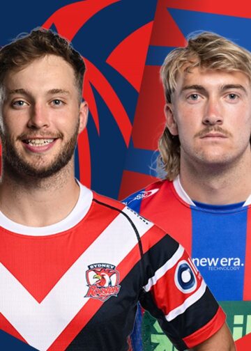 Roosters v Knights: Robinson retains 19; Brown boosts halves