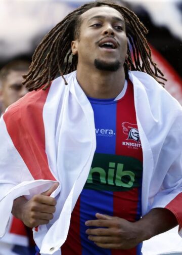 Knights’ flyer Young nothing but smiles and praise ahead of Magic Round